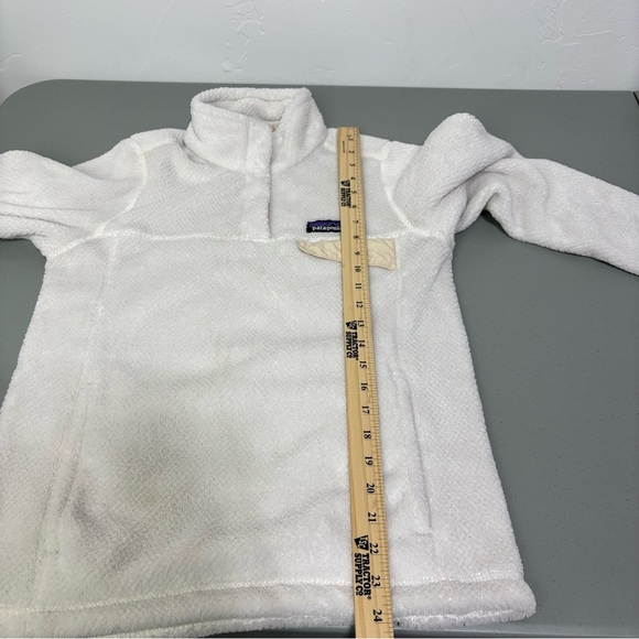 Patagonia Re-Tool Snap T Pullover Sweatshirt Jacket Soft Women's Small Ivory - Picture 11 of 11